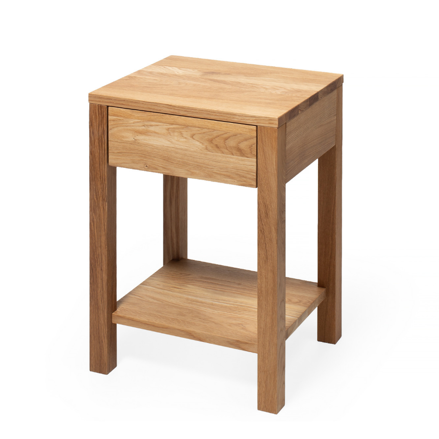 Natural Oak Wood nightstand Tommy