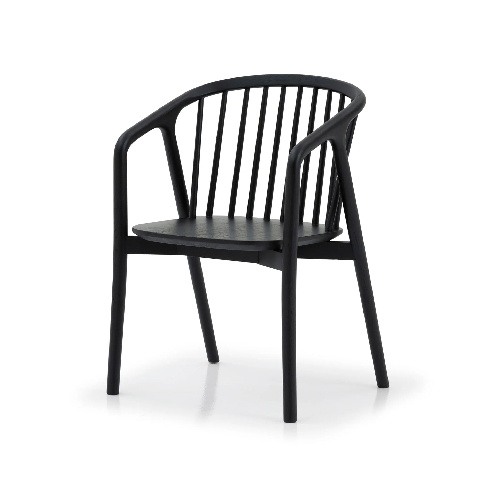 Saga – Classic Espresso Finished Oak Dining Chair