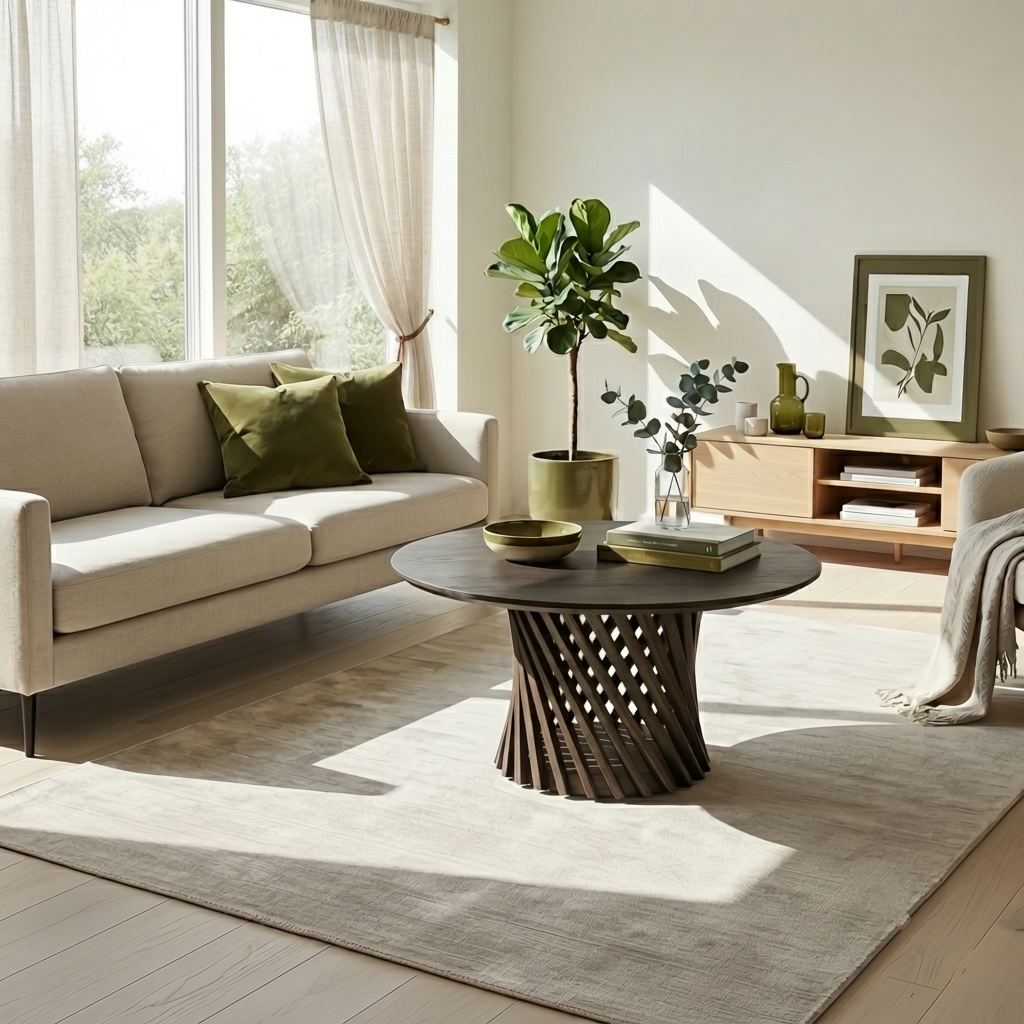 Coffee Table Emma - Espresso Matte Lacquer finish