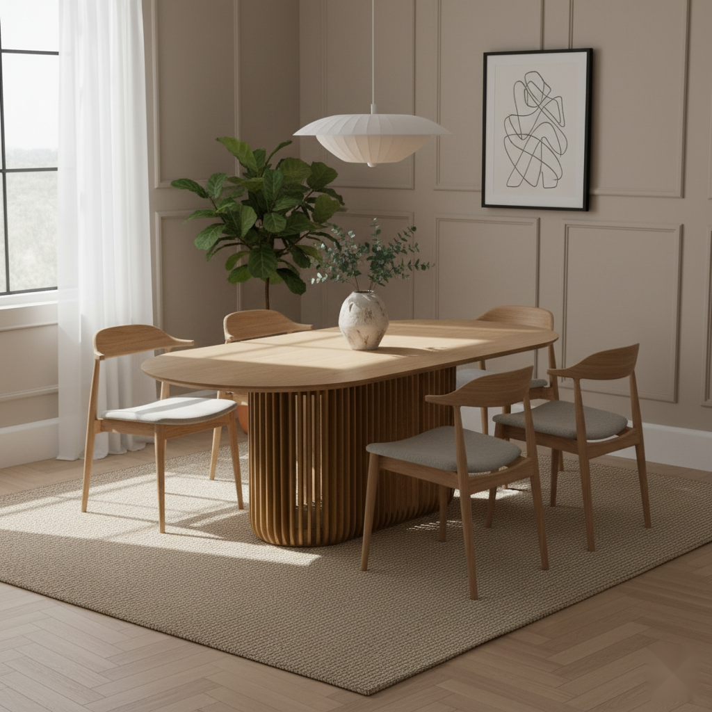Dining Table Franz – Modern Oak Design with Natural Elegance