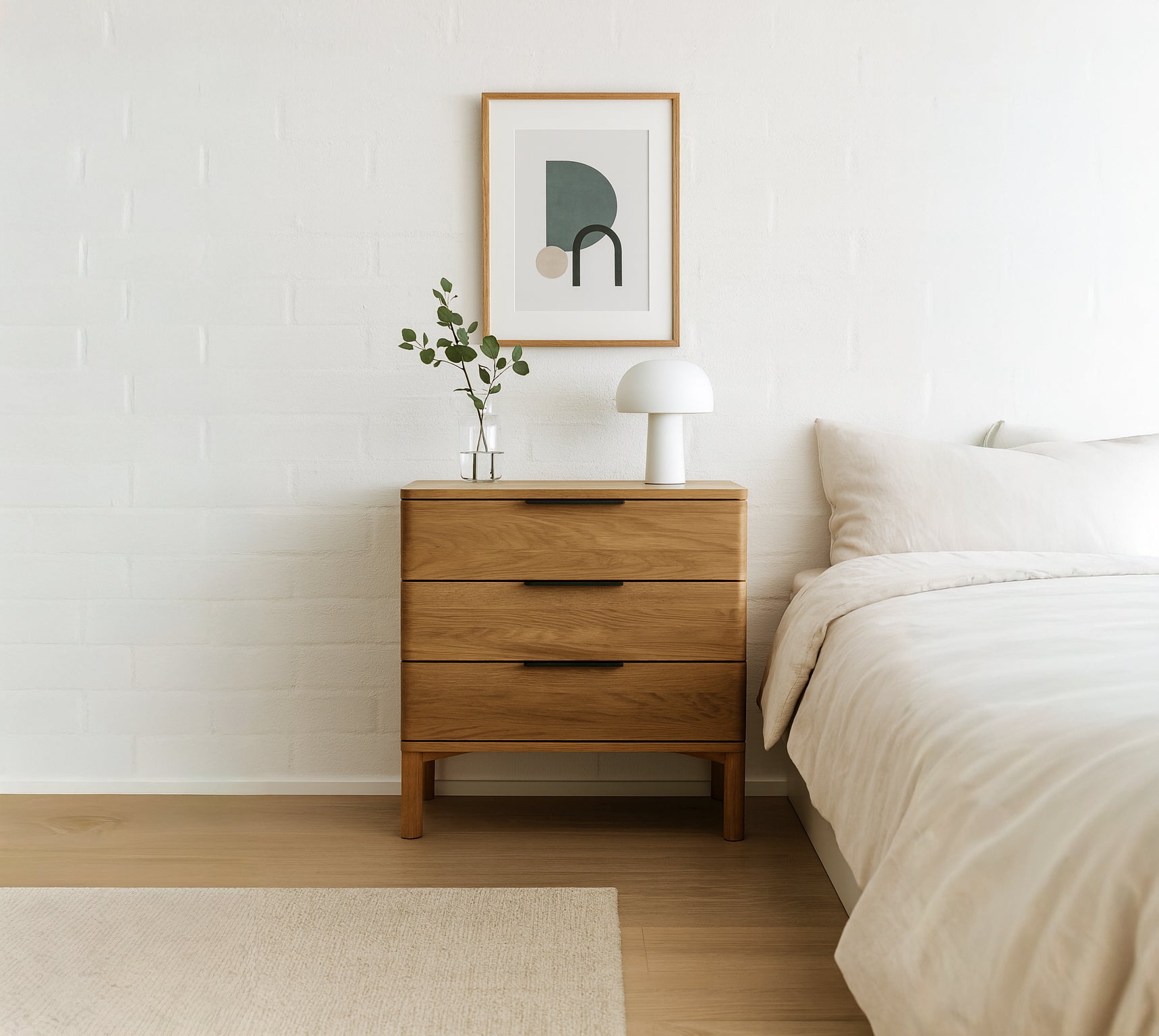 The Harry 3-Drawer Oak Dresser