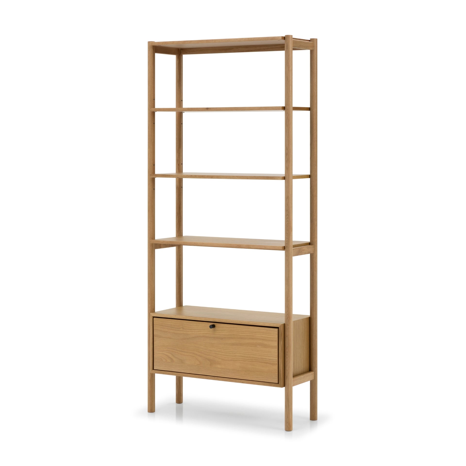 Franz Bookcase – Solid Oak & Veneer