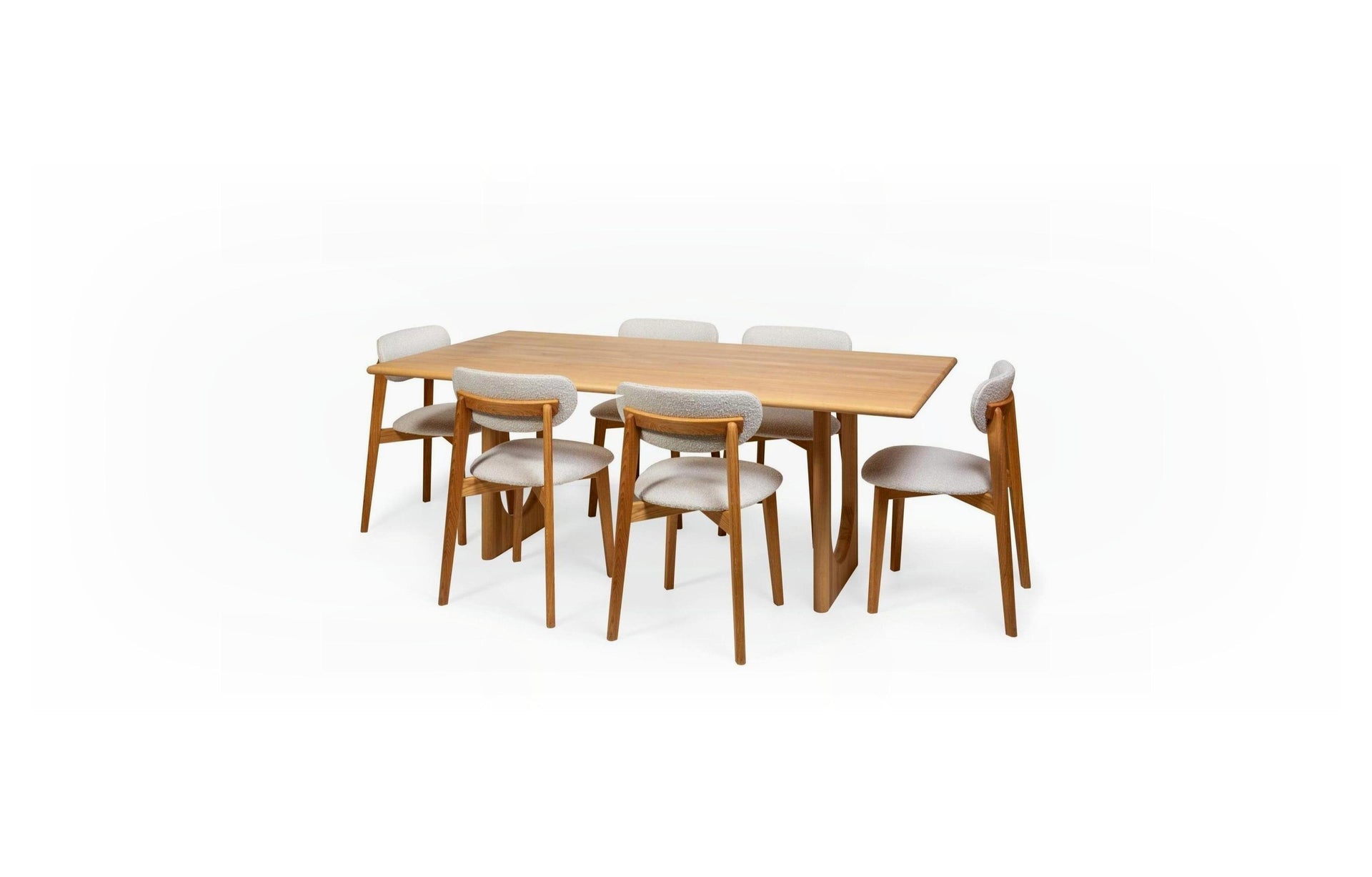 THEO Extendable Dining Table – Handcrafted Solid Oak Hardwood