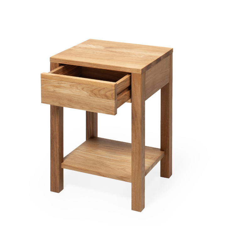 Natural Oak Wood nightstand Tommy
