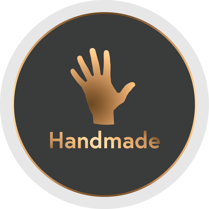 Handmade product badge - Hugo Floating Wide Nightstand, handcrafted solid beech