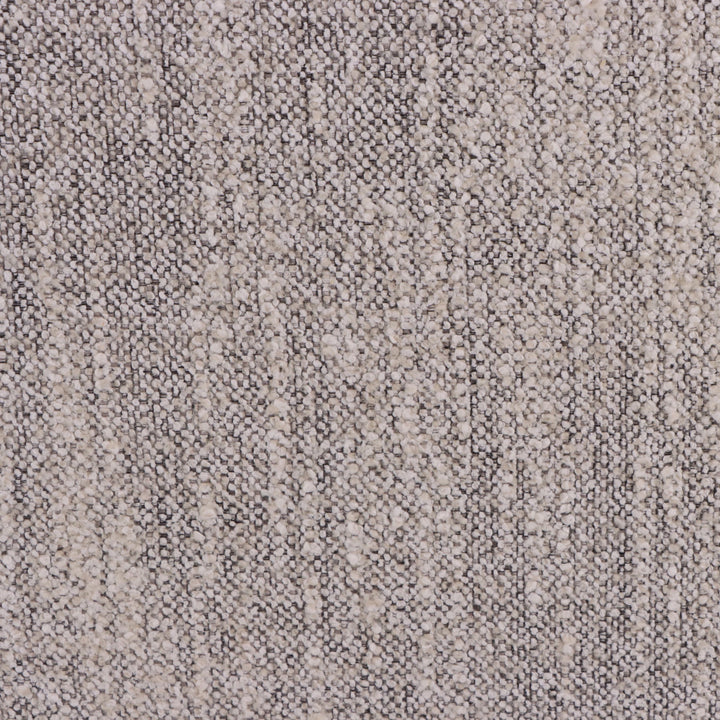 Franz – Light Grey Fabric Armchair with Oak Legs close-up on textured light grey Leigh fabric upholstery, gallery position 1, Tugitool-Franz-Hall-kangas-9.webp