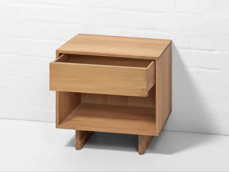 Celeste - Handmade Solid Oak Nightstand