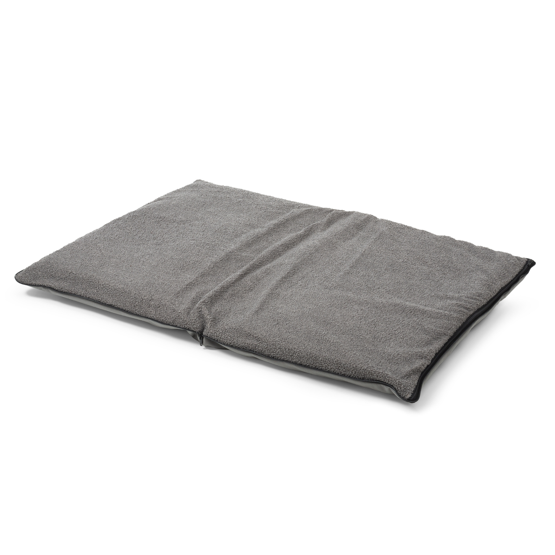 2 in 1 pet mattress and pet bag in grey colour