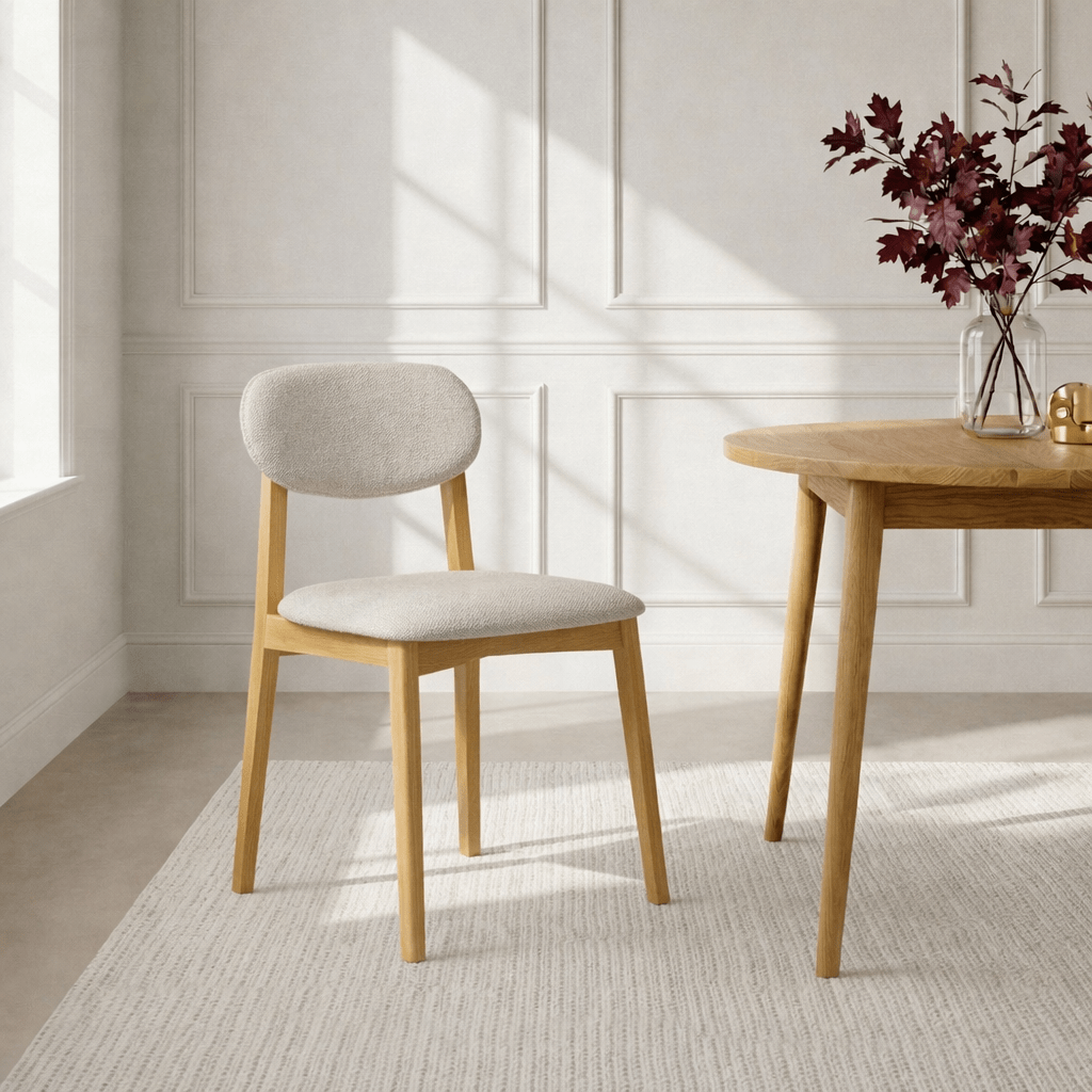 Theo - Scandinavian Oak Dining Chair, Cobble Fabric, Set of 2 with rounded backrest and natural oak wood frame, gallery position 1 ChatGPT_Image_Jan_13_2026_05_22_50_PM.png