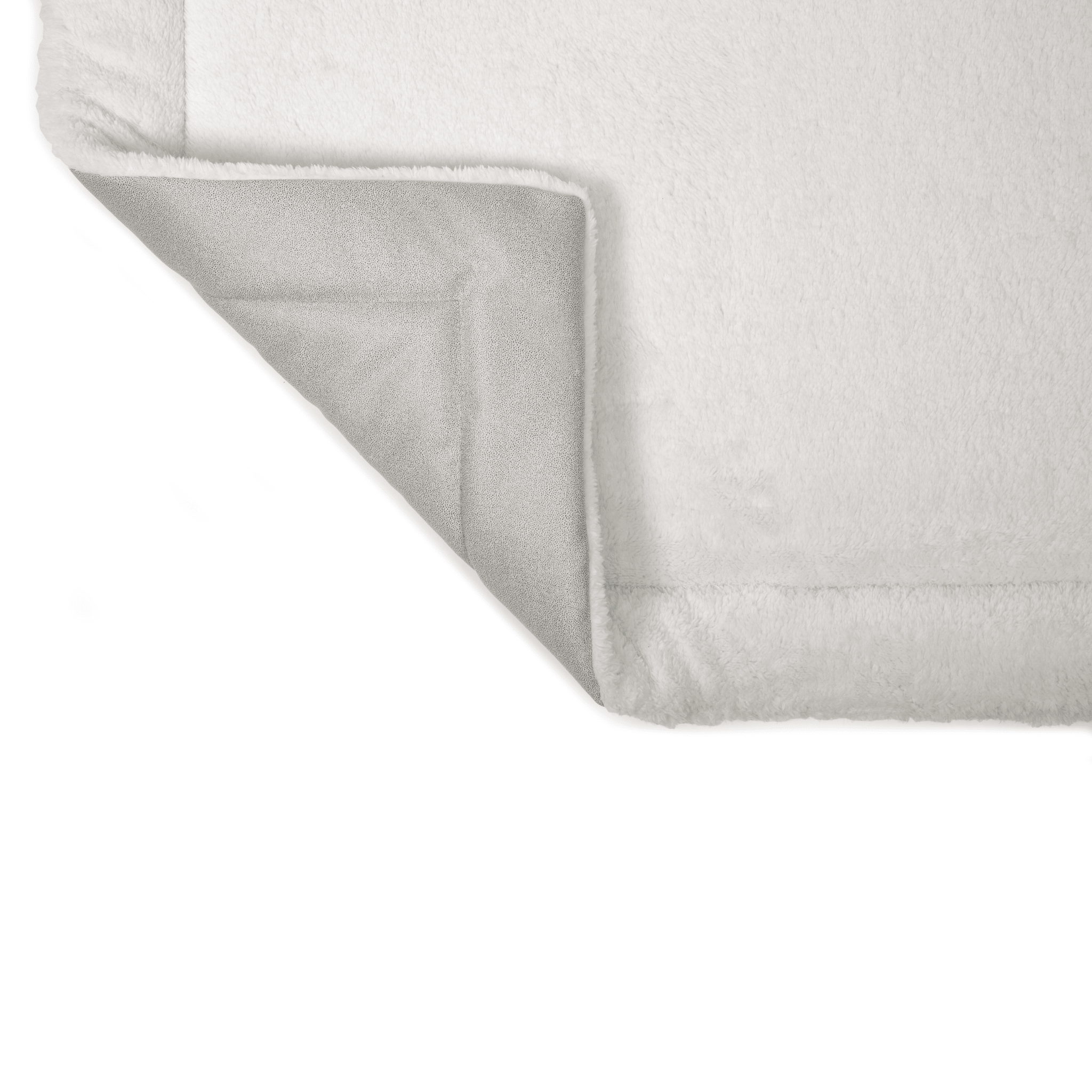 Teddy sofa cover, dog blanket in white colour