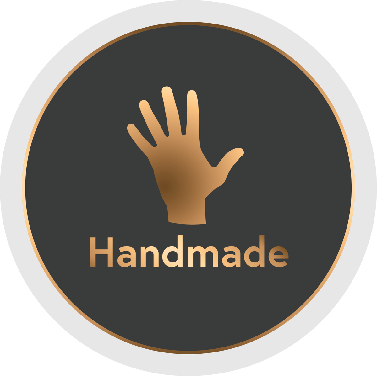 Tag saying "Handmade"