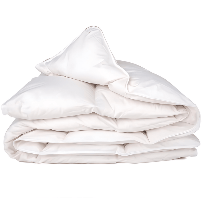 Woodek Bedding Luxury UltraClean Lightweight Comforter, Queen size folded white cotton cover, breathable and hypoallergenic, gallery position 1, 11.png